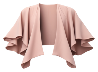 PNG Shrug fashion blouse coathanger.