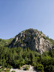beauty of italian majestic mountains