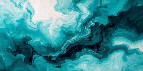 Abstract blue textured water surface pattern with clear light ocean waves