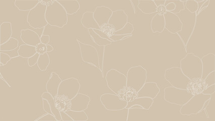 Hand drawing seamless  pattern design 