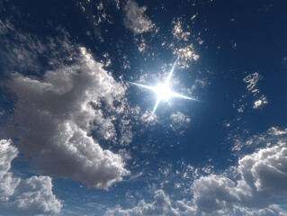 Obraz premium Sunny sky background