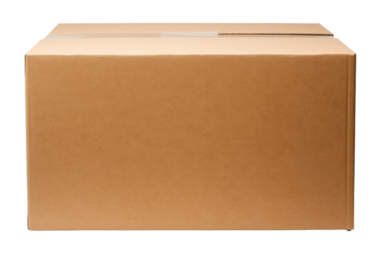 PNG Cardboard box carton white background delivering.