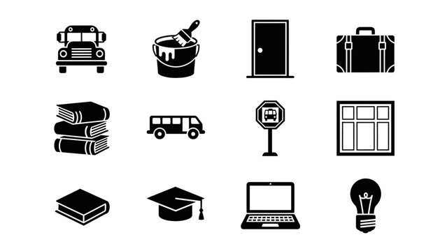 A cheerful yellow school bus with happy, smiling children drives down a suburban street on its way to provide education