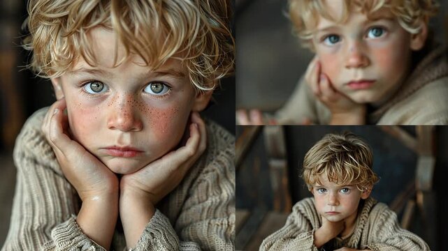 selective focus child lacking essentials clothing food poverty