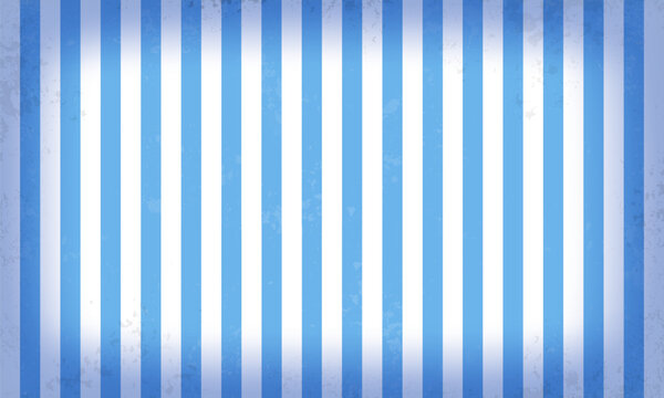 Retro striped background with grunge texture. Vintage backdrop for circus, carnival show or festival. Vector illustration.