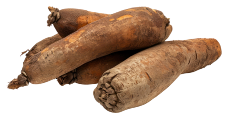 PNG African yam vegetable plant food.