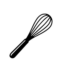 Kitchen Cooking Icon,black and white  vector design 