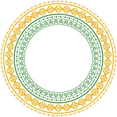 Beautiful ornament art and flower background design