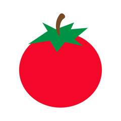 vector illustration of an tomato
