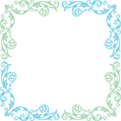 Beautiful flower art and pattern floral background design