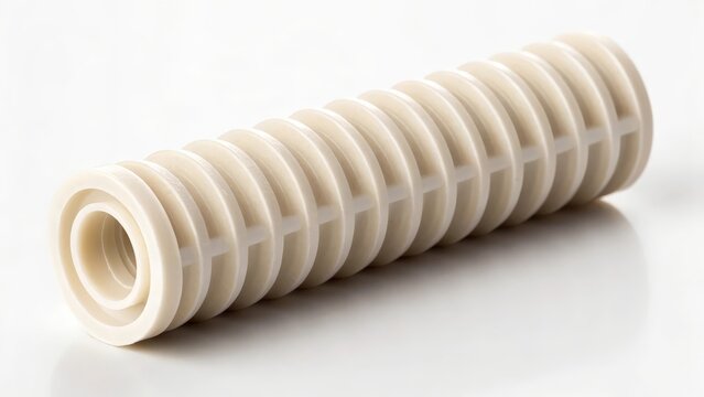 Bundle of plastic rebar alignment spacers for concrete construction