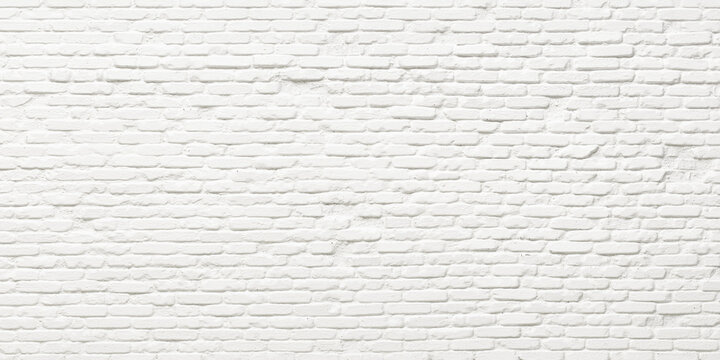 brick wall painted white, abstract background for inserting text