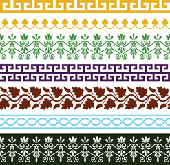 Beautiful flower art and pattern floral background design