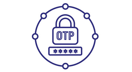 Otp password security authentication verification one time pin access