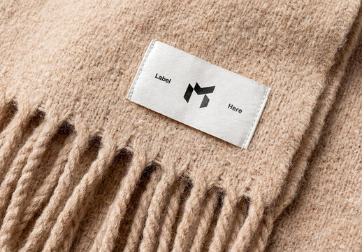 Fabric Tag Mockup