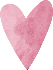 Red Watercolor Heart