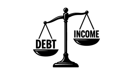 Understanding debt and income balance a financial equilibrium