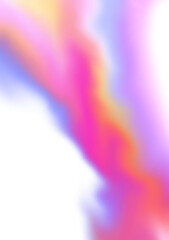 Multicolor Iridescent Holographic Blur Abstract Background