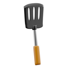 Kitchen spatula 3d illustration