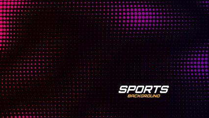 Futuristic Sports Background With Dynamic Shapes And Neon Gradient Colors, Perfect For Posters, Events, And Digital Media. Vector Illustration. © ec0de
