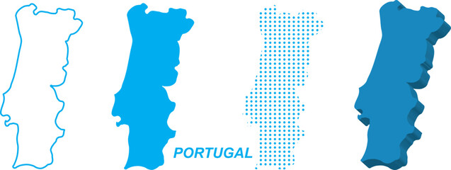 South, Africa, map, vector, outline, solid, dotted, dot, point, 3D, three-dimensional, silhouette, geographic, geography, infographic, template, editable, EPS, country, territory, border, nation, poli