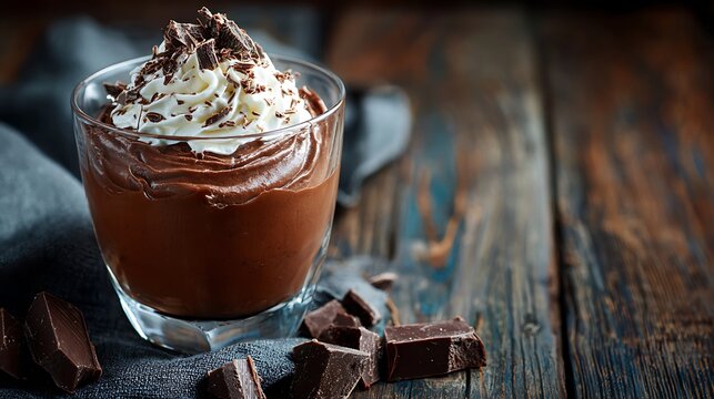 hot chocolate with whipped cream - Powered by Adobe