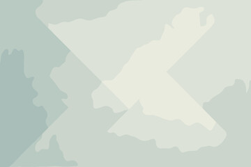 Icy Geometry Poster. Soft frost haze minimalist flat illustration of subtle icy textures overlaying a