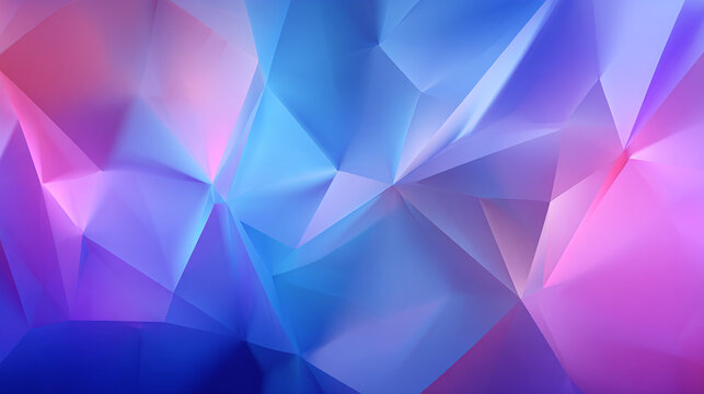 An abstract composition with a vibrant display of multicolored geometric crystalline shapes. The interplay of light and shadow creates a dynamic and captivating visual effect. - Powered by Adobe