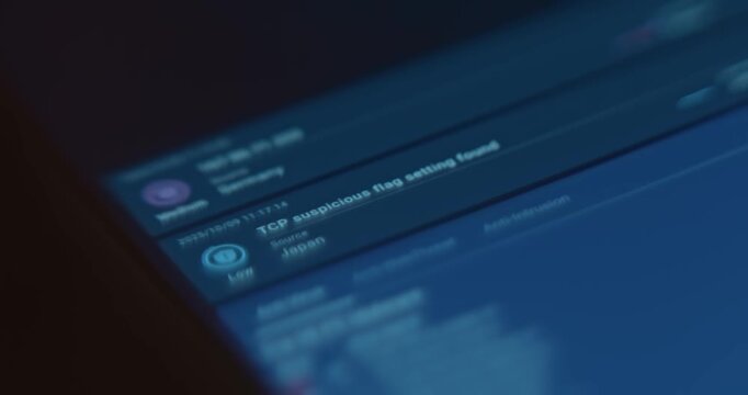 Level of risk caused by cyber attacks and source countries, live data