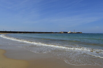 Mar de C&aacute;diz na Espanha