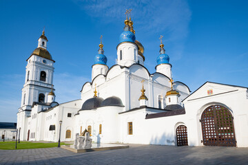 The ancient St. Sophia Cathedral (1683-1686) on a sunny August day. Tobolsk, Tyumen Oblast, Russia