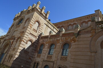 Fototapeta premium Arquitetura do Gran Teatro Falla em Cadiz na Espanha