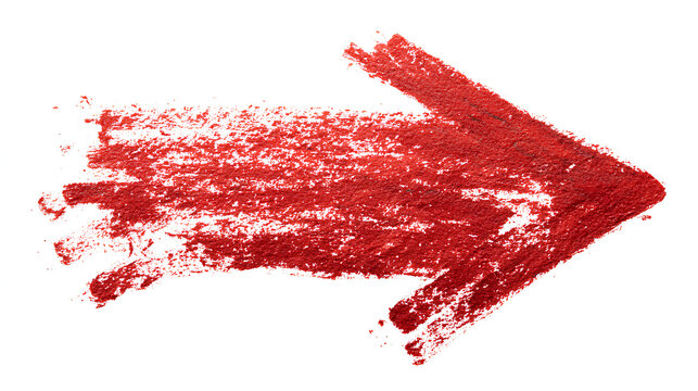 Hand-drawn red marker arrow isolated, hand-drawn marker stroke arrows on white background Stock Illustration  - Powered by Adobe
