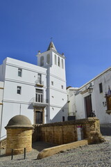 Obraz premium Igreja de Santa Cruz em Cádiz na Espanha