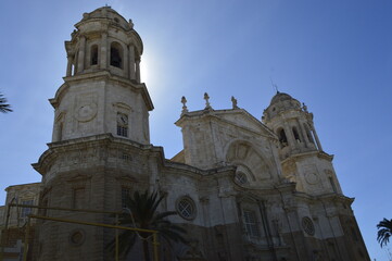 Fototapeta premium Catedral de Cádiz na Espanha