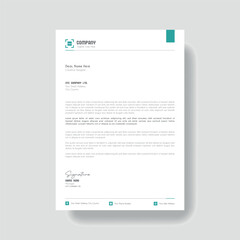 Creative Clean Corporate Letter Head Template