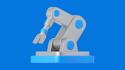 3D Robotics Technology Innovation Automation Background - 1