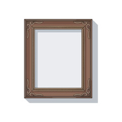 wooden picture frame