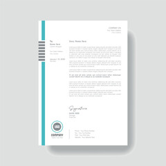 Creative Clean Corporate Letter Head Template
