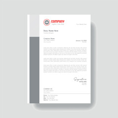 Creative Clean Corporate Letter Head Template