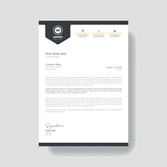 Creative Clean Corporate Letter Head Template