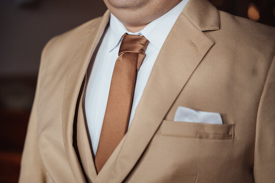 MAN IN A WEDDING SUIT