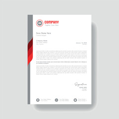 Creative Clean Corporate Letter Head Template