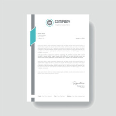 Creative Clean Corporate Letter Head Template
