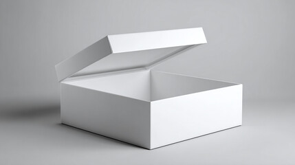 An open blank box against a subtle gradient