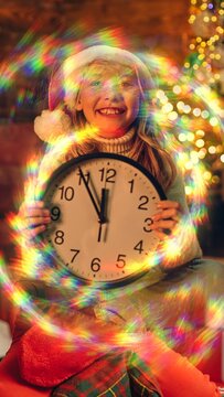 Vertical Snowflakes Transition 10