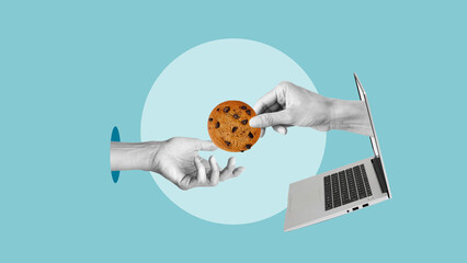 Cookie Consent Concept - Online Data Privacy and User Tracking Notification