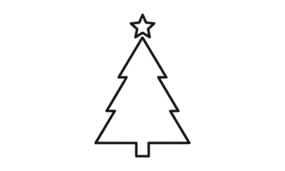 christmas tree vector