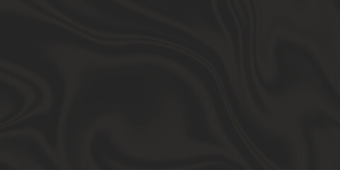 Abstract black fabric cloth wave or wavy folds texture. Abstract background luxury cloth or liquid wave silk satin background. Black liquid marble texture with natural pattern for background .
