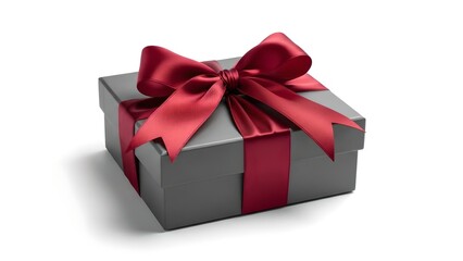 Obraz premium red gift box